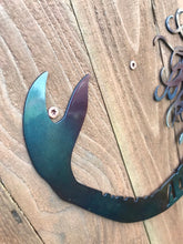 Load image into Gallery viewer, Custom metal mermaid wall art