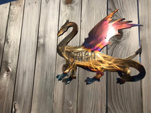 Load image into Gallery viewer, Custom metal personalized dragon sign wall art