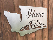 Load image into Gallery viewer, Custom Metal Home Mountain Sign