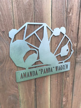 Load image into Gallery viewer, a sign that is on a wooden pole