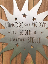 Load image into Gallery viewer, Custom metal sun sign
