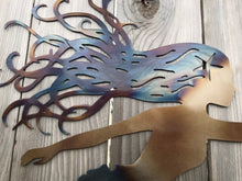 Load image into Gallery viewer, Custom metal personalized mermaid large