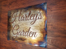Load image into Gallery viewer, a sign that is on a wooden table