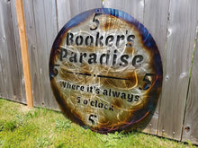 Load image into Gallery viewer, Custom metal always 5 o'clock sign