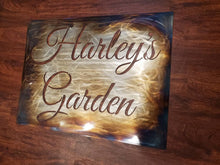 Load image into Gallery viewer, a sign that is on a wooden table