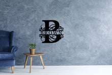 Load image into Gallery viewer, a chair with a clock on top of it