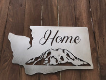Load image into Gallery viewer, Custom Metal Home Mountain Sign
