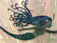 Load image into Gallery viewer, Custom metal personalized mermaid large
