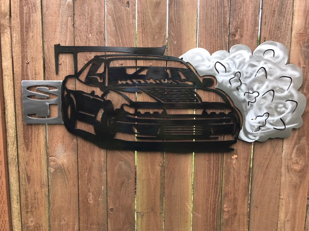 Custom metal car art based off your photo | SJP Metal Works, LLC